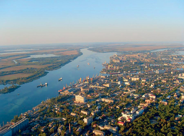 Image - Kherson city center (aerial view)